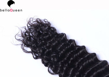 Grade 7A Unprocessed Peruvian Human Hair Deep Wave Hair Weft For Women supplier