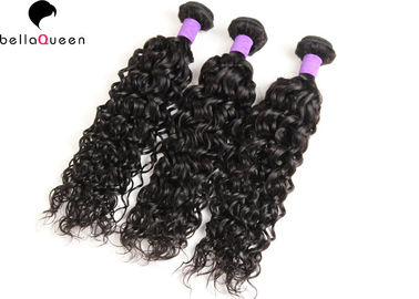 China 7A Grade Water Wave Indian Virgin Hair 100% Unprocessed No Shedding , Tangle Free factory